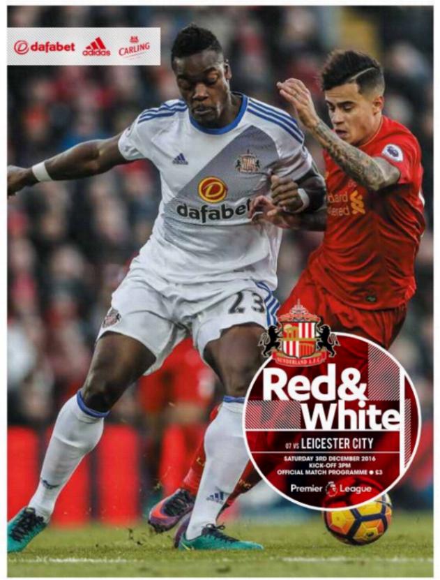 SUNDERLAND v LEICESTER CITY 2016/17